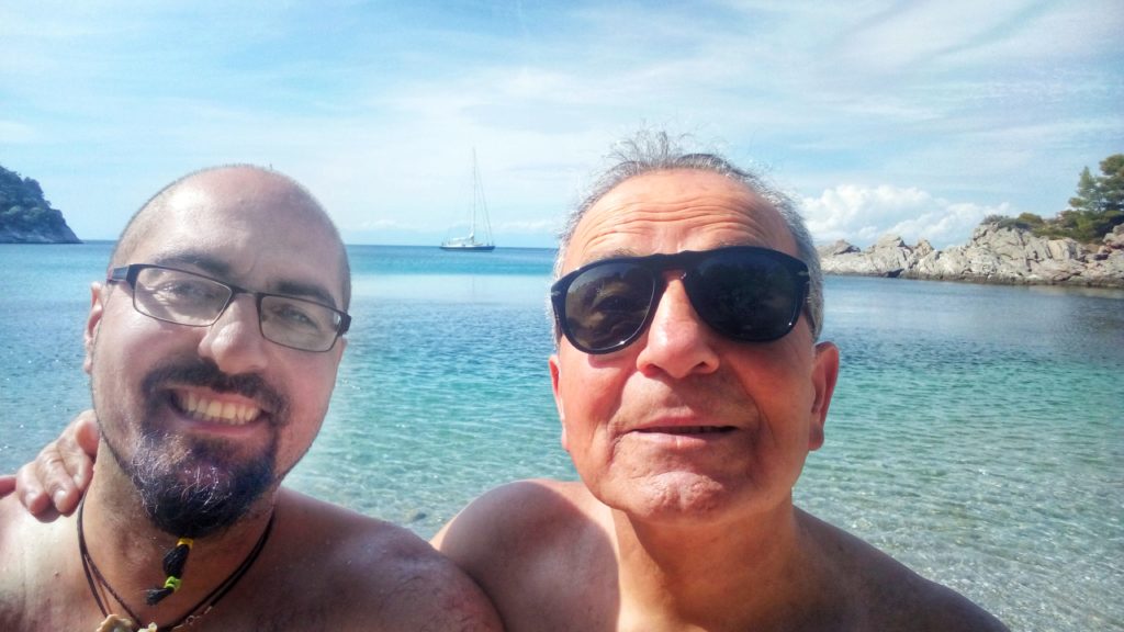 Selfie Stafylos Beach Paralia - Platon Kiriazidis