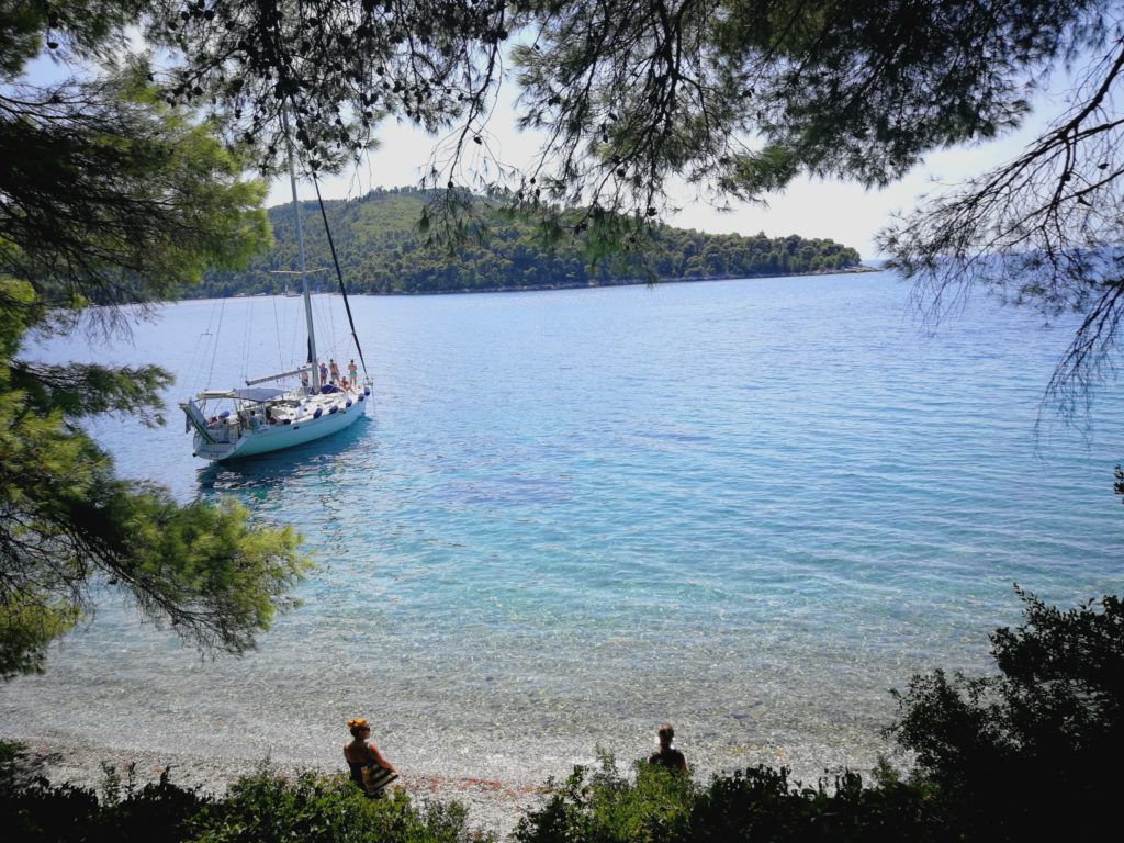 hidden beach Skopelos