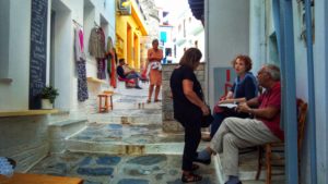 Strassen Skopelos Stadt - Platon Kiriazidis