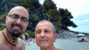 Selfie Kastani Beach Skopelos - Platon Kiriazidis