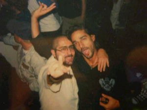 Ricardo Villalobos und ich im Cafékesselhaus